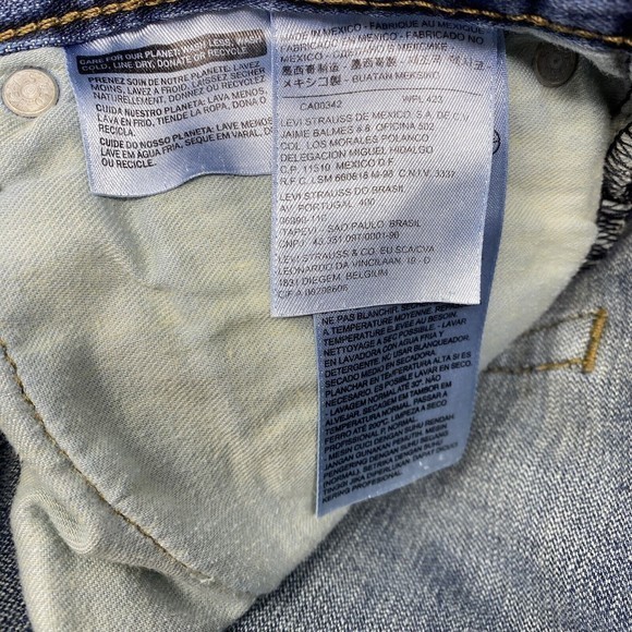 Levis 569 Men's Jeans 36 X 30 Loose Straight Blue‎ - Picture 8 of 8